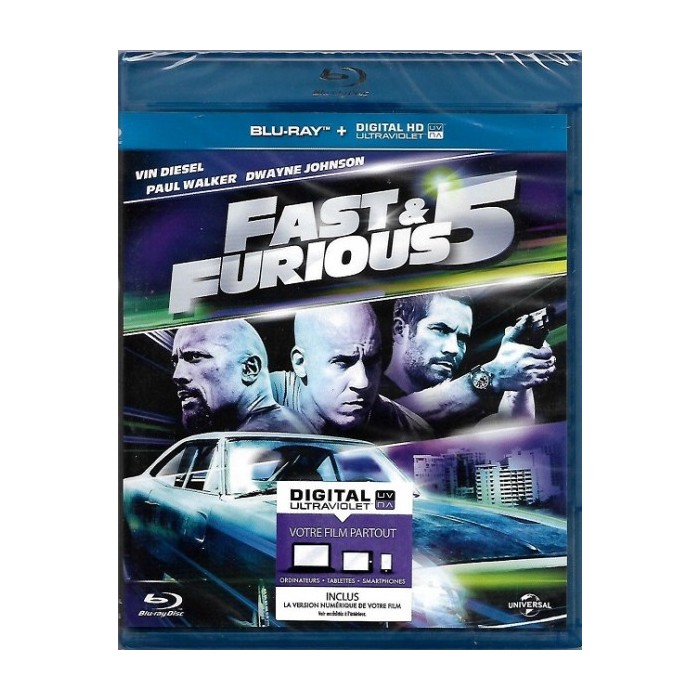 Fast & Furious 5 [Blu-Ray + Copie Digitale]