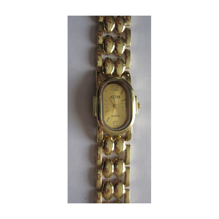 Montre Reflex Unisexe en M�tal Couleur Or Rose avec Imitation Chrono
