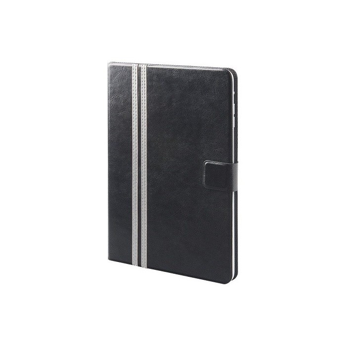 Muvit Housse iPad Mini, sticky stand noir et argent 
