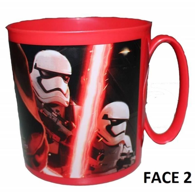 Mug / Gobelet avec poignet / tasse STAR WARS DISNEY Micro-onde (2 min maxi.) 350ML (sans BPA) - NEUF - Déjeuner/Repas/Gouter/Fil