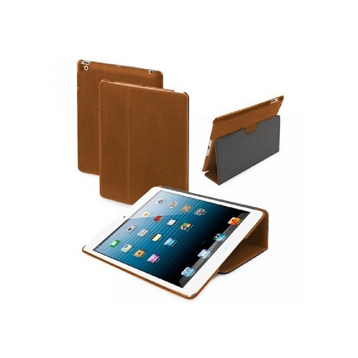 Muvit MUSSL0080 Etui slim avec Support pour iPad Mini Camel