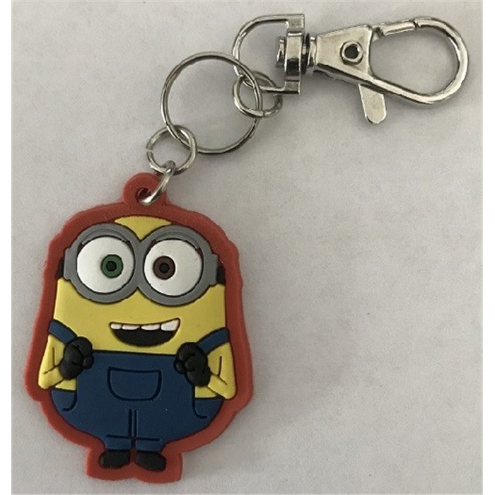 Porte-clés BOB Minions - Porte-clés relief - Porte-clés Minions "BOB" - NEUF