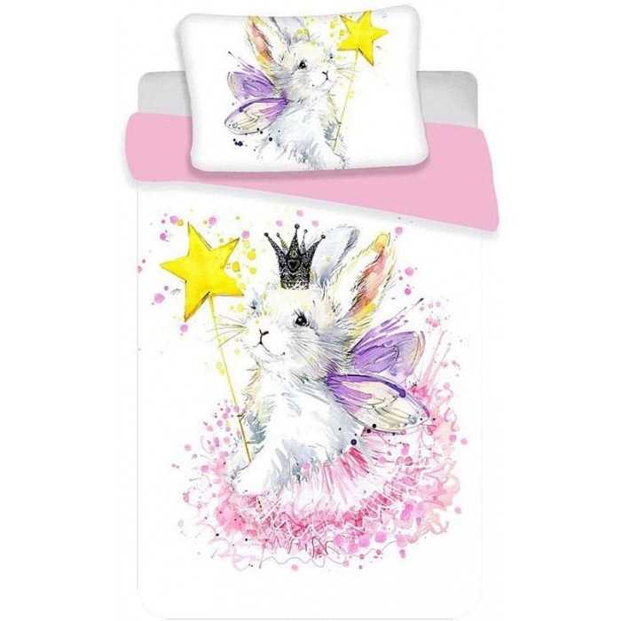 Lapin Fee Parure De Lit 100x135 Cm Taie D Oreiller 40x60 Cm 100 Coton Neuf Linge De Lit Pour Enfant