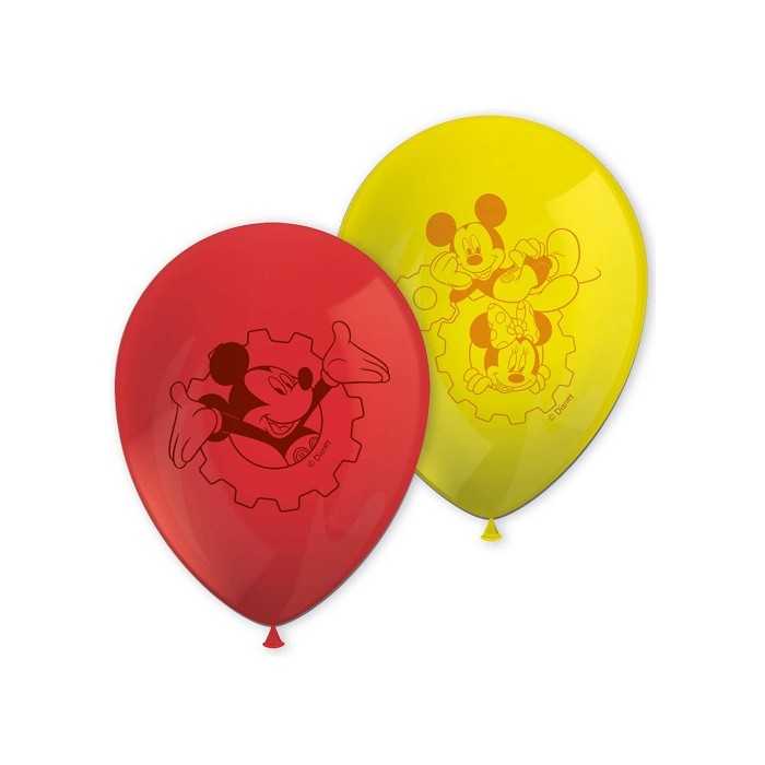Lot de 8 Ballons en Latex Mickey Mouse de Disney Lot de 8 Ballons en Latex Mickey Mouse de Disney
