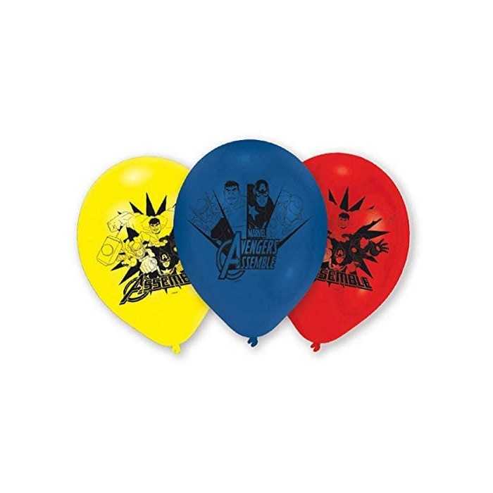 Paquet 6 Ballons AVENGERS Marvel 22,8cm - NEUF - Anniversaire/fête Paquet 6 Ballons AVENGERS Marvel 22,8cm - NEUF - Anniversaire/fête