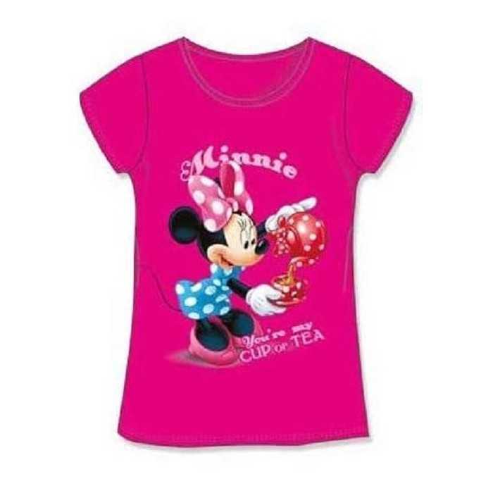 Tee-shirt Manches Courtes MINNIE Disney 100% Coton - NEUF - T-Shirt Enfant Fille 3 à 6 ans (Rose) Tee-shirt Manches Courtes MINNIE Disney 100% Coton - NEUF - T-Shirt Enfant Fille 3 à 6 ans (Rose)