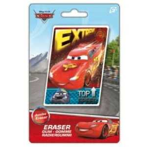 Gomme Géante CARS McQueen Disney 10x8x1 cm - NEUF