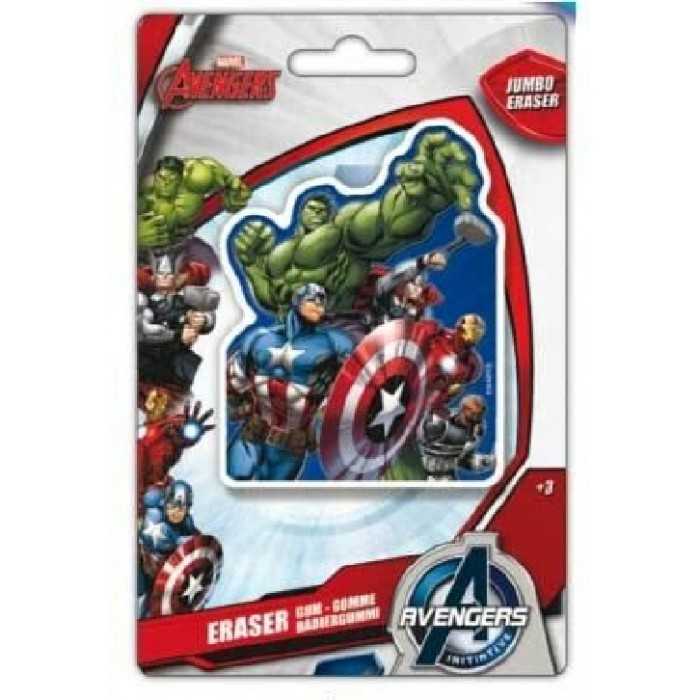 Gomme Géante AVENGERS Marvel 10x8x1 cm - NEUF