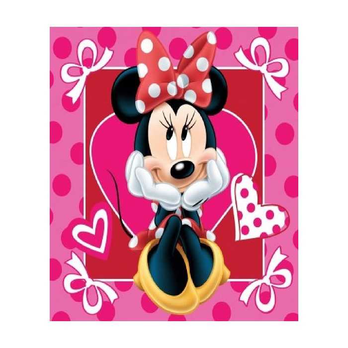 MINNIE Disney : Housse de Coussin / Taie d'oreiller 40x40cm et Fermeture - NEUF MINNIE Disney : Housse de Coussin / Taie d'oreiller 40x40cm et Fermeture - NEUF