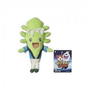 YO-KAI WATCH - Peluche NORIPOP (21cm environ) Vert - NEUF