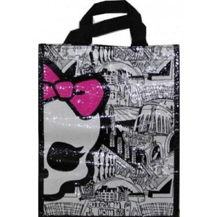 MONSTER HIGH Sac Shopping / Sac cadeau réutilisable 30x24x11 cm - NEUF