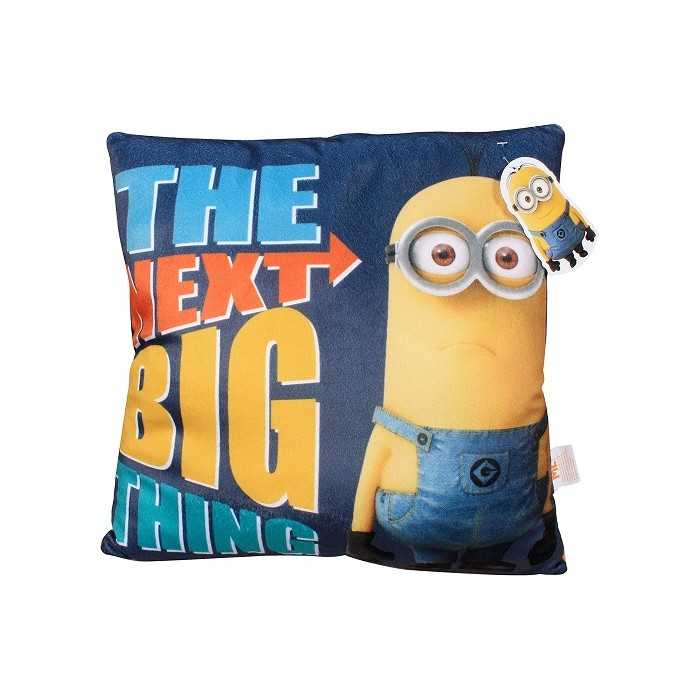 Minions oreiller/coussin 35x35cm (en peluche) Moi moche et méchant - NEUF