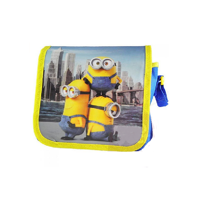 Sacoche à bandoulière Minions 20x15x5 cm Bleu - NEUF - Bob/Stuart/Kevin Sacoche à bandoulière Minions 20x15x5 cm Bleu - NEUF - Bob/Stuart/Kevin