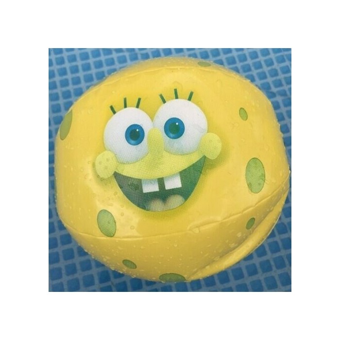 Ballon de plage Bob l'éponge 30cm gonflable jaune - NEUF