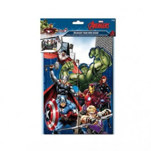 AVENGERS Marvel : Scène A Décorer Soi-même - NEUF - Stickers/Créatif/Activité