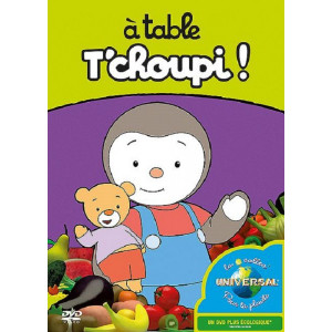 À table T'choupi ! DVD NEUF