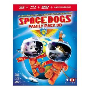 Space dogs BLU-RAY 3D +...