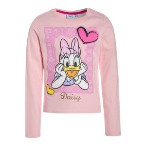 Disney Daisy Face, T-Shirt Fille, Blanc (White WHT), 12-13 Ans 