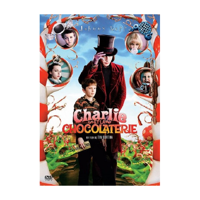 Charlie et la chocolaterie DVD NEUF