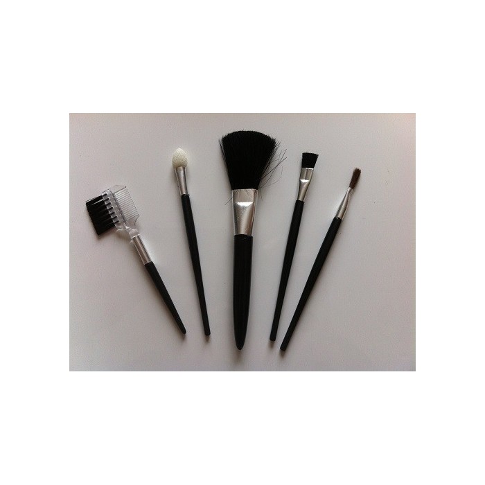 5 pinceaux maquillage miniatures