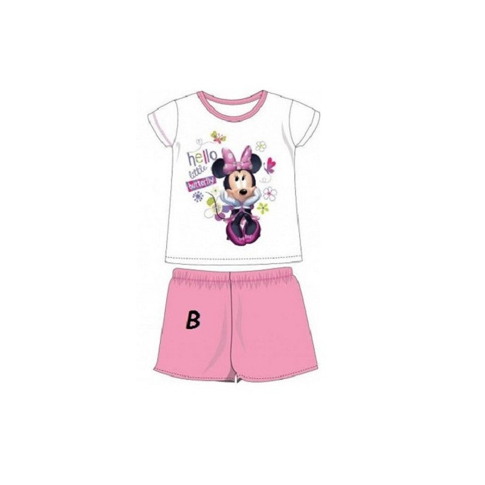 4 ans (104cm): Ensemble 2 pièces MINNIE Disney coton NEUF