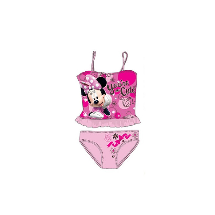 5 ans 110 cm : Maillot de bain 2 pièces MINNIE Disney NEUF