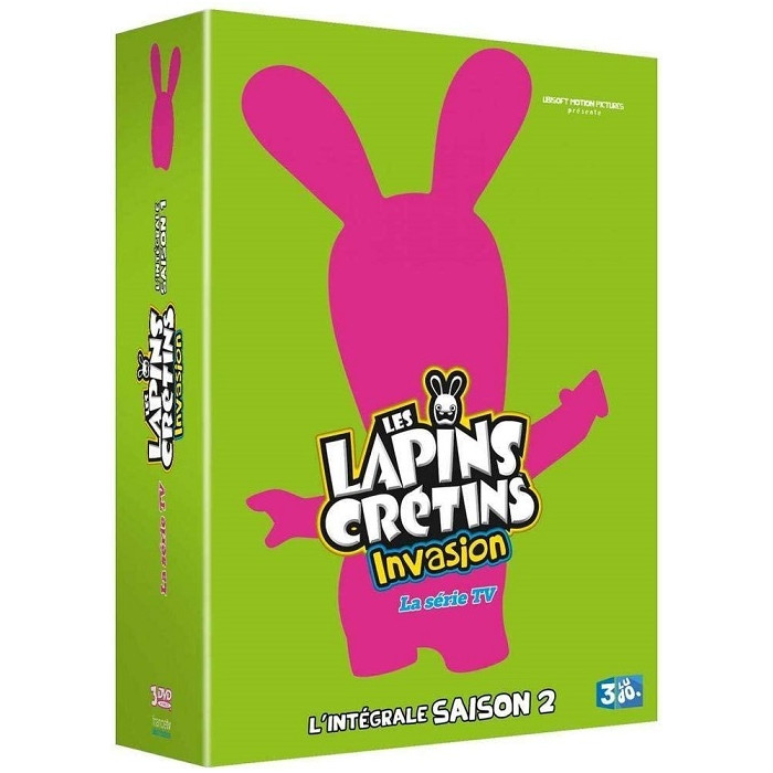 Les Lapins Crétins invasion la série TV saison 2 intégrale COFFRET