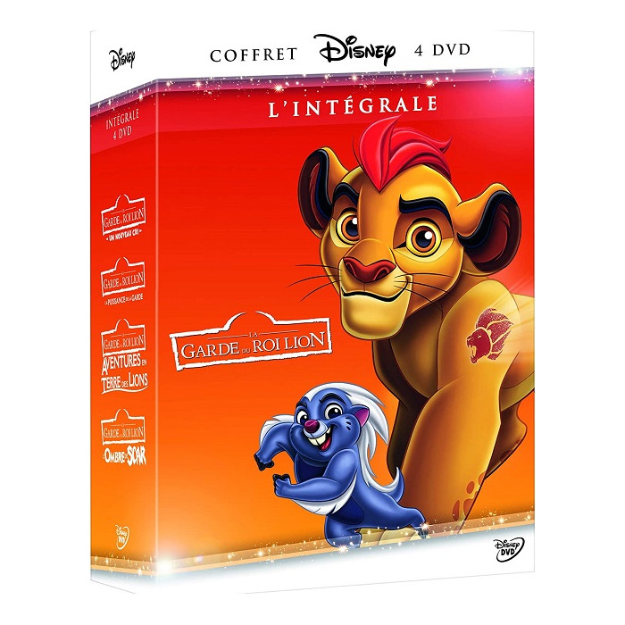 La garde du roi lion l'intégrale COFFRET DVD NEUF