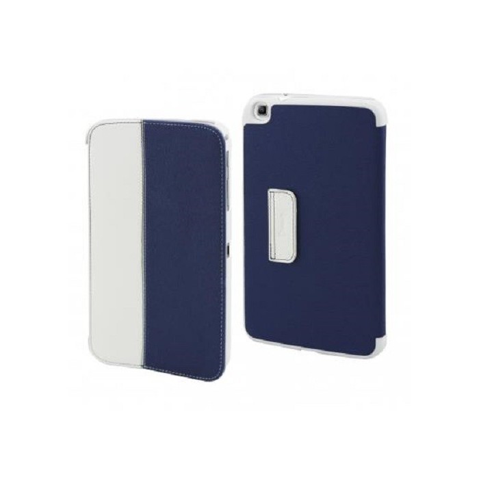 Muvit MUCTB0211 Etui pour Samsung Tab 3 8 Bleu Marine/Blanc Muvit MUCTB0211 Etui pour Samsung Tab 3 8 Bleu Marine/Blanc