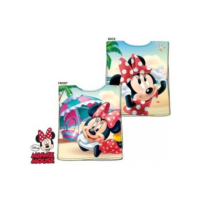 Serviette de plage poncho MINNIE Disney * 50x100cm 100% coton Taille Unique * NEUF * Fille Serviette de plage poncho MINNIE Disney * 50x100cm 100% coton Taille Unique * NEUF * Fille