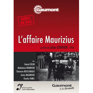 L'affaire Maurizius DVD NEUF