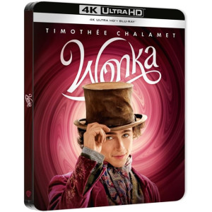 Wonka BLU-RAY STEELBOOK NEUF