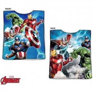 Serviette de plage poncho AVENGERS Marvel * 50x100cm 100% coton Taille Unique * NEUF * Gar�on