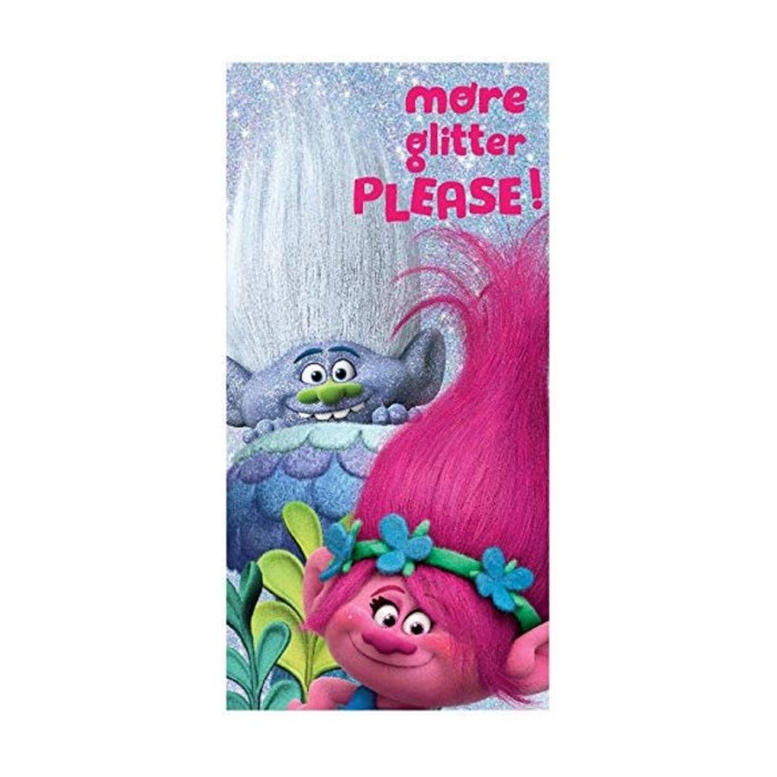 Gatito Serviette de Plage 70 x 140 cm Trolls